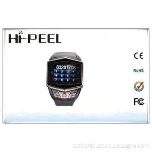 GSM Smart Wrist Watch Phone , 2G Wrist Cellphone Support Fl
